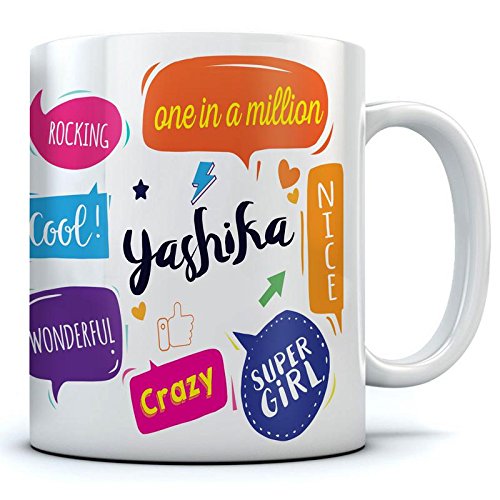 Buy Yashika Name Printed Ceramic Coffee 