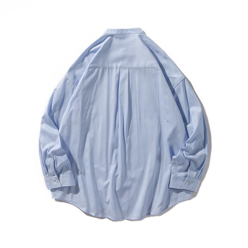 Chemise Ample d'Automne Homme Solution Style Confortable sans Serrage