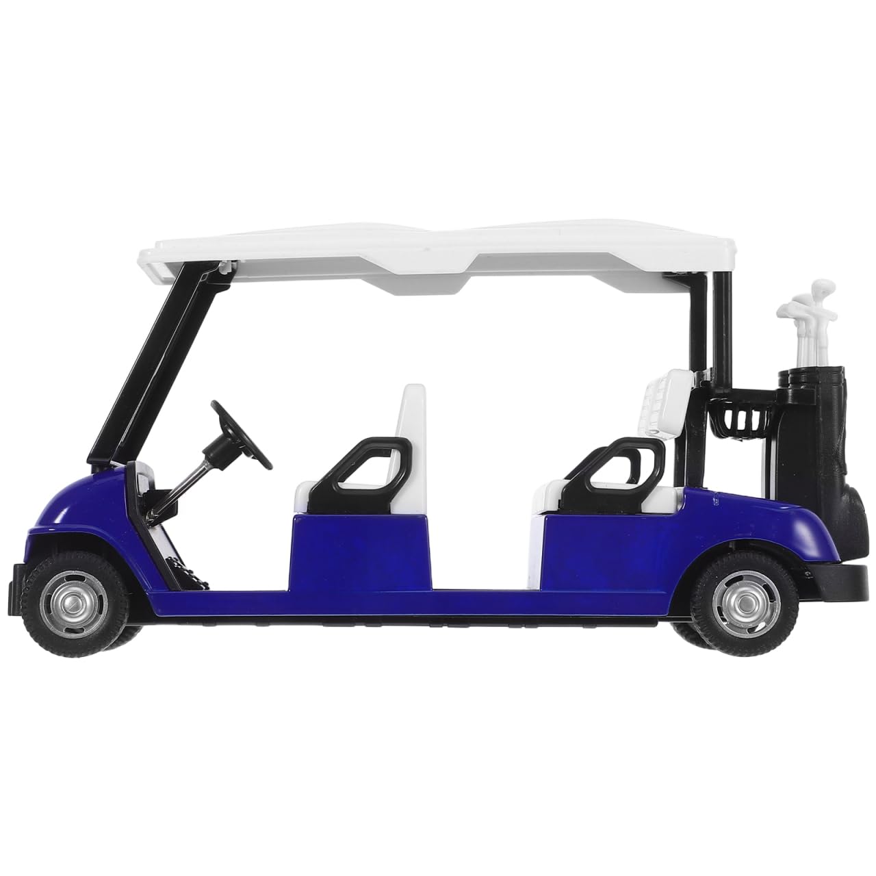 Vaguelly Miniature Diecast Golf Cart Model with Pullback Action