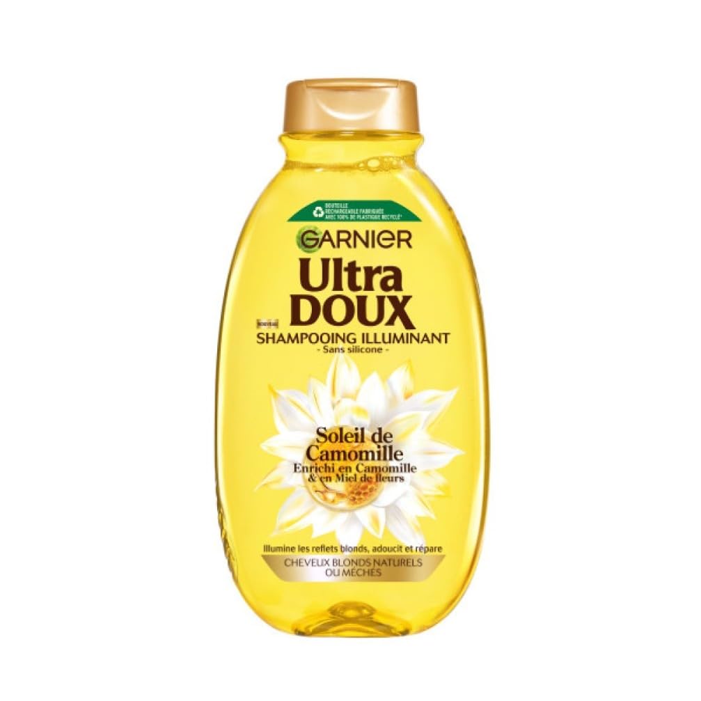 Garnier Ultra Doux Soleil de Camomille Shampooing Illuminant 400ml - Homme & Femme