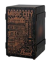 11.75" x 11.75" x 19.25" Cajon MDF cajon body with meranti faceplate Patented rear bass port 2 sets of fixed snares Crate style body with graphic faceplate
