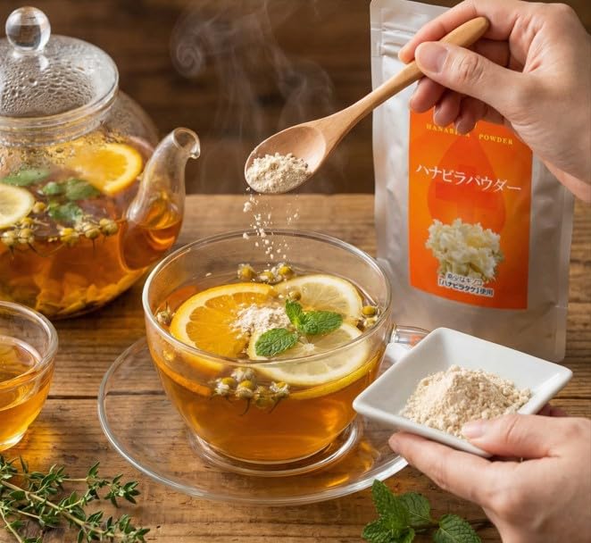 Amazon.co.jp: そのまま飲める 無添加 国産 ハナビラタケパウダー