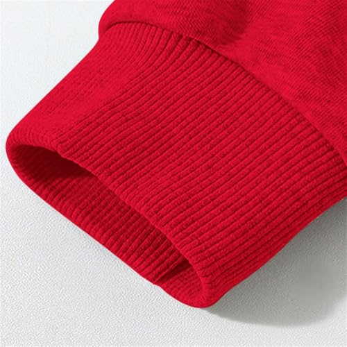 Youth Kids Boys Basic Solid Fleece Hoodies Teen Girls Casual Loose Fit Pullover Sweatshirts Fall Winter Warm Trendy Tops2