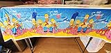 JEWELESPARTY 7X4FT TABLE COVER SIMPSONS PARTY SUPPLIES FAVOR DECORATIONS DECOR THEME IDEA FUN...