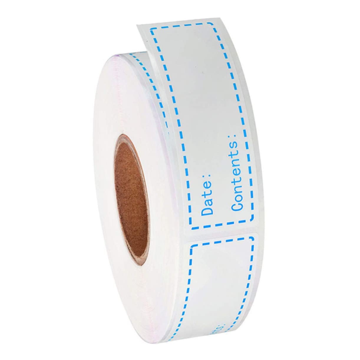 TEHAUX 3 Etichette Adesivper Data Alimentare Blu Pratichper Identificazione Cibi Cucina Facili Da Applicare Su Superfici Lisce Design Chic Per Conservazione e Organizzazione Cibo