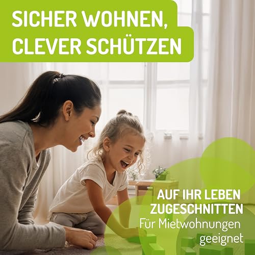 BOMI Elefantenfüße 4er Set rund, Weiß I Wandschutzpads für Treppenschutzgitter ohne Bohren & Türschutzgitter I Antirutsch-Funktion I Wandpads zum Klemmen I Hochwertiges Zubehör für Kinderschutzgitter