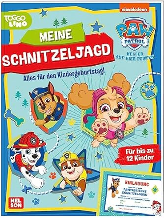 PAW Patrol: Meine Schnitzeljagd: Alles für den Kindergeburtstag