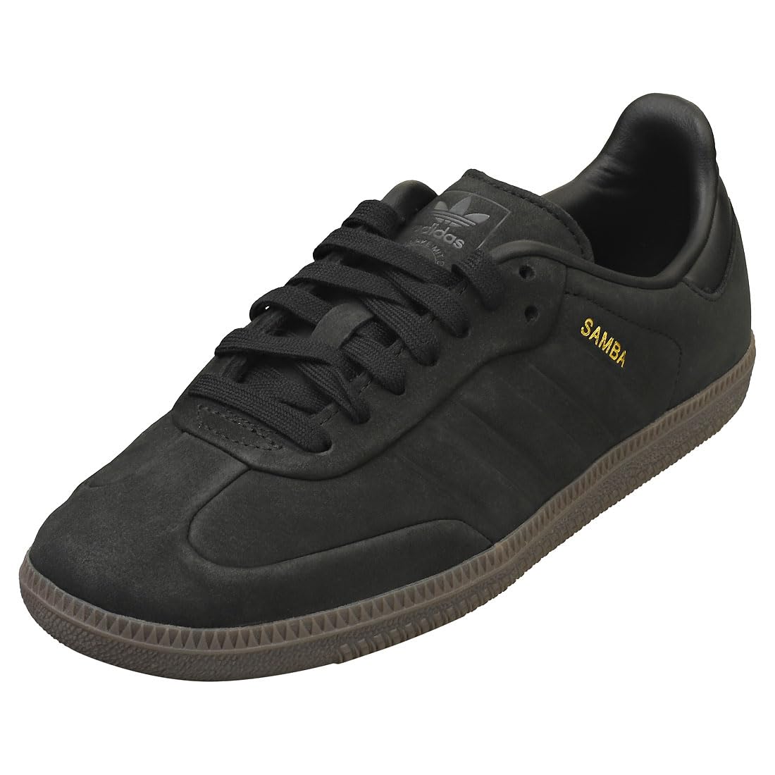 adidas Mens Samba OG Core Black Gum Size 5.5