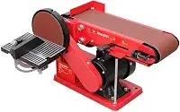 Lixadeira De Cinta Disco De Bancada 350w - 110v