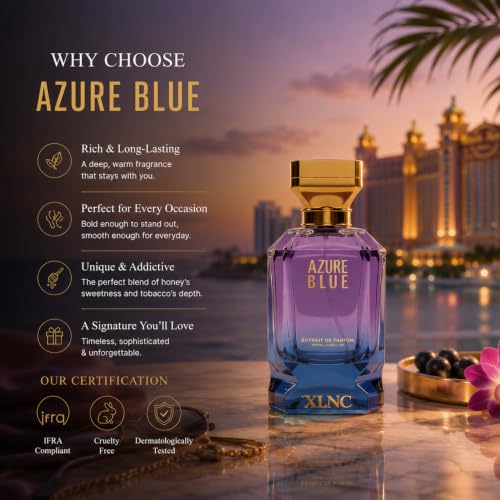Image of XLNC Perfumery Azure Blue - Inspired by H@w@s !ce|Premium Long-Lasting Elite Luxury Scent