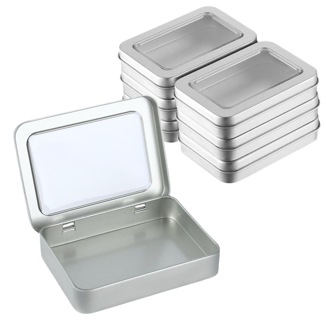 Amazon｜I'm so happy ブリキ缶 小物入れ 蓋付き レトロ 収納 缶ケース