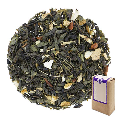 Núm. 1220: Té verde orgánico "Green Magic (mágico verde)" - hojas sueltas ecológico - 100 g - GAIWAN® GERMANY - té verde de China, cassia, jengibre, naranja, clavel Cover