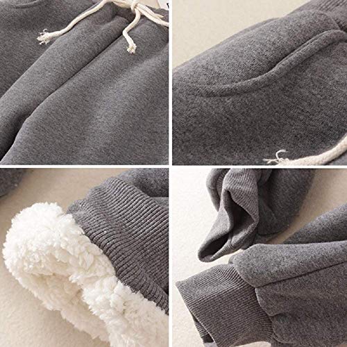 Legging doublé en polaire thermique Tomwell style décontracté