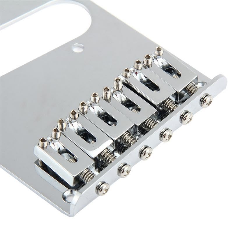 Juego De Puente Para Guitarra Eléctrica Puente De Sillín Con Tornillos, Llave Hexagonal, Accesorios De Piezas De Guitarra Eléctrica