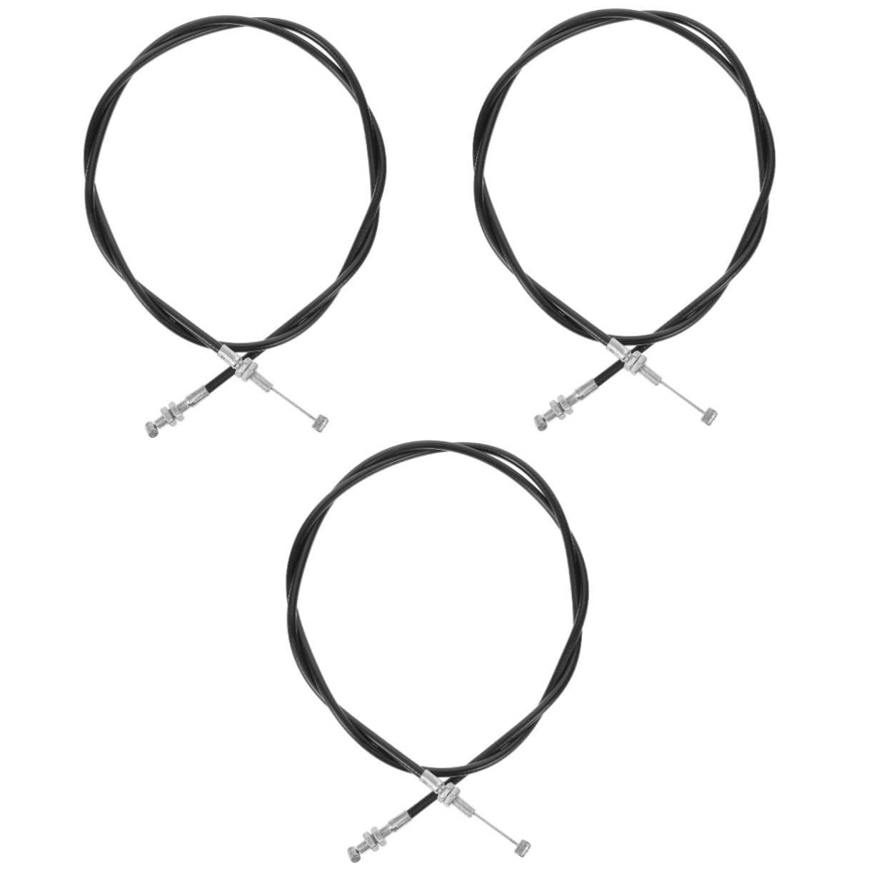 BUTIFULSIC 3pcs Replacement Recliner Cable for Office Chair Salon Chair Base Part Cable Accessory