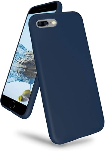 Miniatura 17 de K TOMOTO Funda compatible con iPhone 8 Plus/iPhone 7 Plus (5.5 pulgadas), [protección contra caídas] [antiarañazos] Funda de silicona líquida a