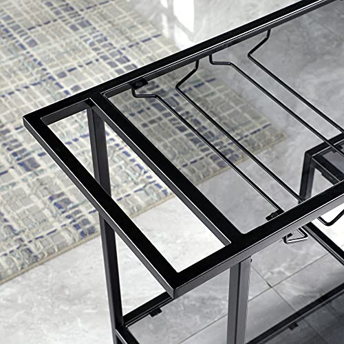 FirsTime & Co. Evelyn Modern Black Bar Cart #TOP8