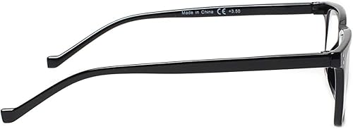 Miniatura 10 de JOSCHOO Paquete de 5 lentes de lectura para hombres y mujeres, bisagras de resorte, anteojos cómodos para leer (5 mezclas, 1.0 medianas)