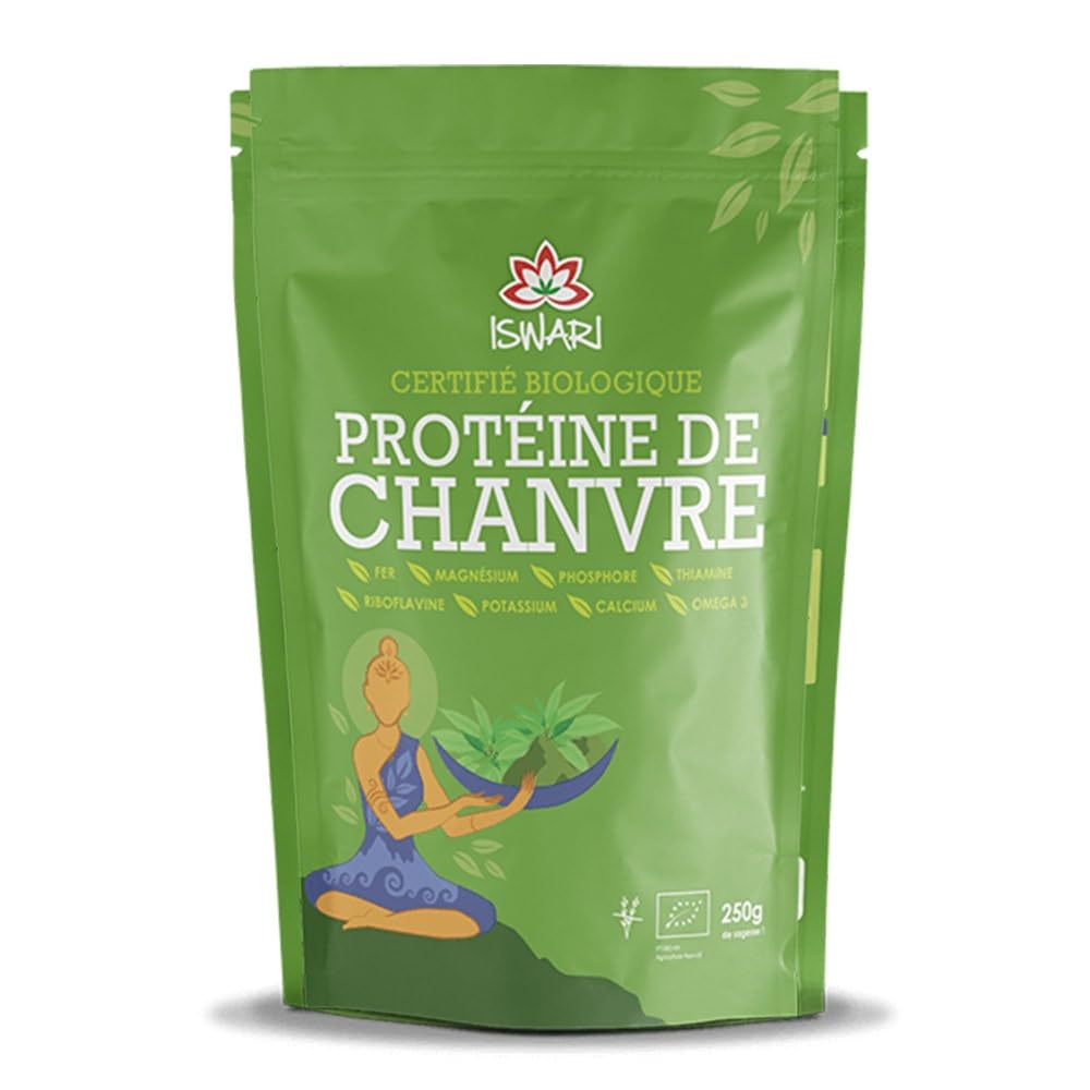 Iswari Protéine de Chanvre en Poudre Bio 250g