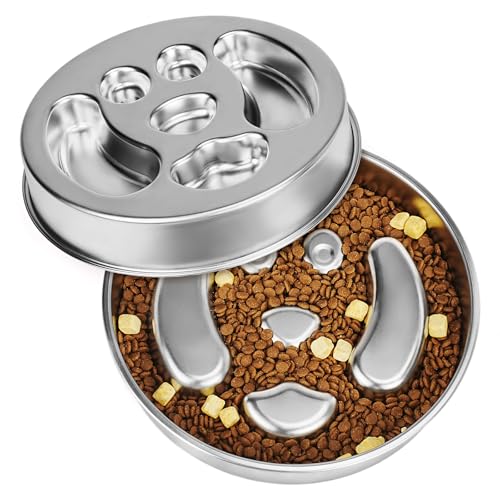 Stainless Steel Slow Feeder Bowl
