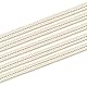 NKlaus 10 X 12cm 100% Natürliche Baumwolle Lampendocht 10mm flach Litzendocht für Ölbrenner Öllampe mit gereinigtem Petroleum 11098