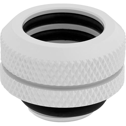 Corsair Hydro X Series XF Hardline 14mm OD Fitting Four Pack — White