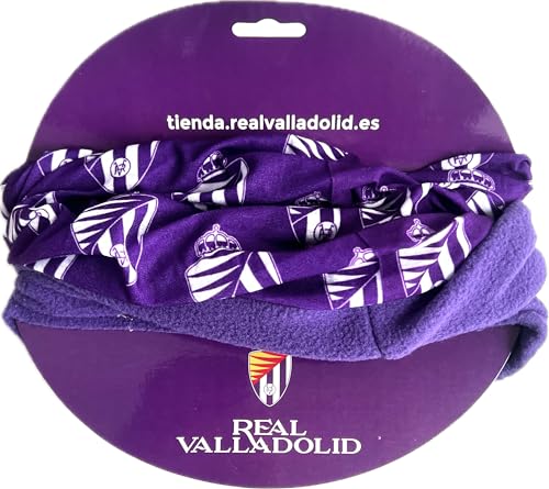 Real Valladolid | Braga Polar Violeta Escudos Unisex