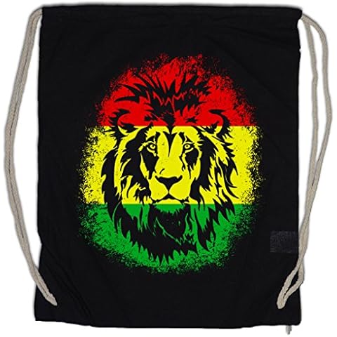 Urban Backwoods Lion II Drawstring Gym Bag Cover