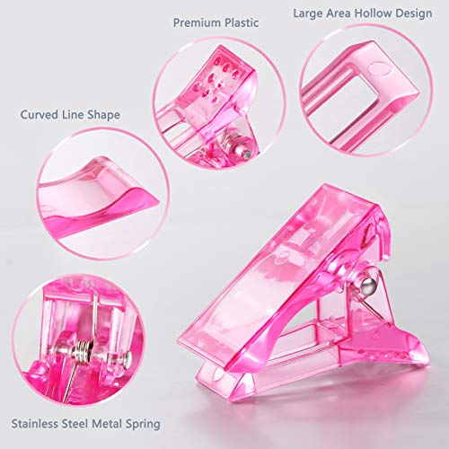 Kit de 6 Clips para Uñas con 1 Cortador Acrílico miniatura 4