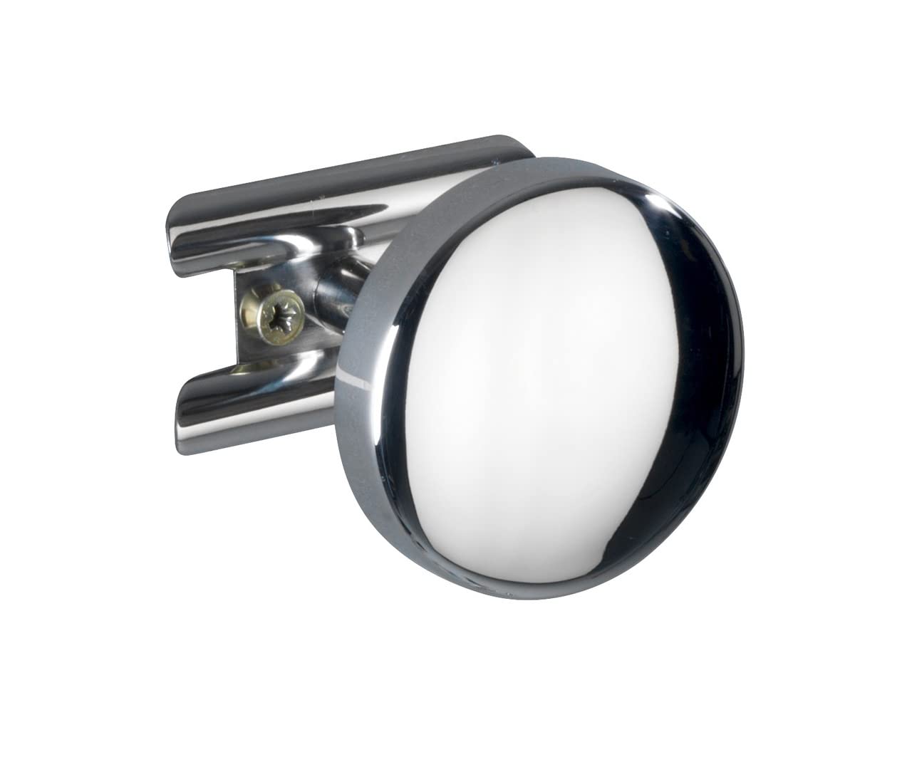WENKO "Basic Wall Hook, Silver, 6.5 x 6.5 x 6.5 cm