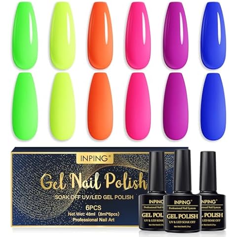 Vernis Gel UV Néon INPING Cover