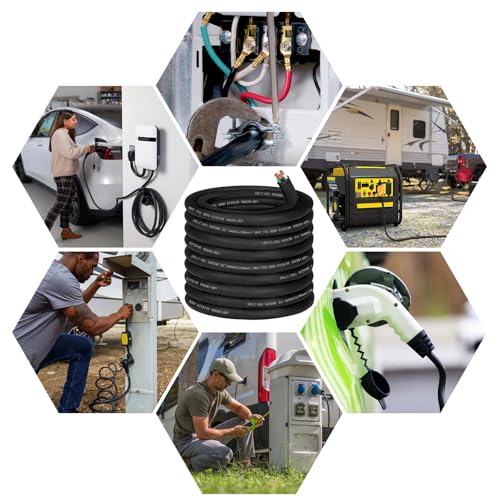 image for CLLOMAGY 100ft 14/3 Wire 14 AWG SJOOW Wire Cable,14 Gauge Portable Pow