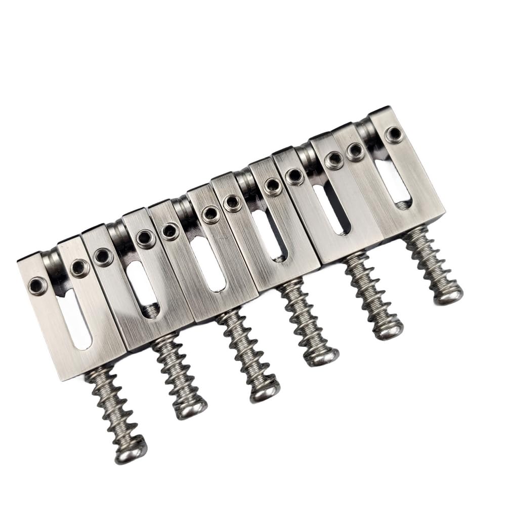 Amazon.com: Kaynes 6PCS 10.5MM Guitar Bridge Roller Saddles
