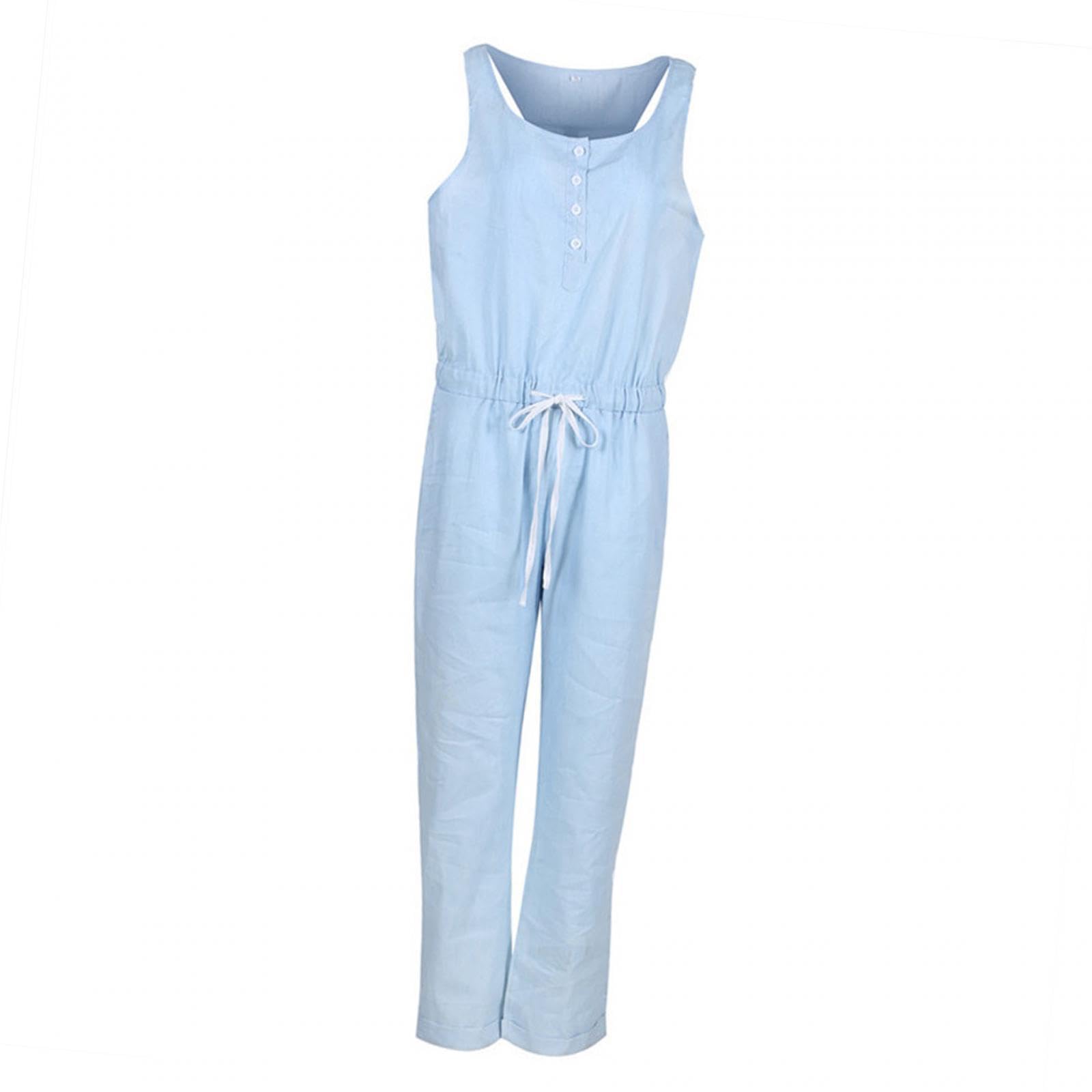 Jumpsuit Clothing Jumpsuits Romper For Wedding Evening Dress Up Summer Party M | Womens Clothing | Suits & Blazers-image-3