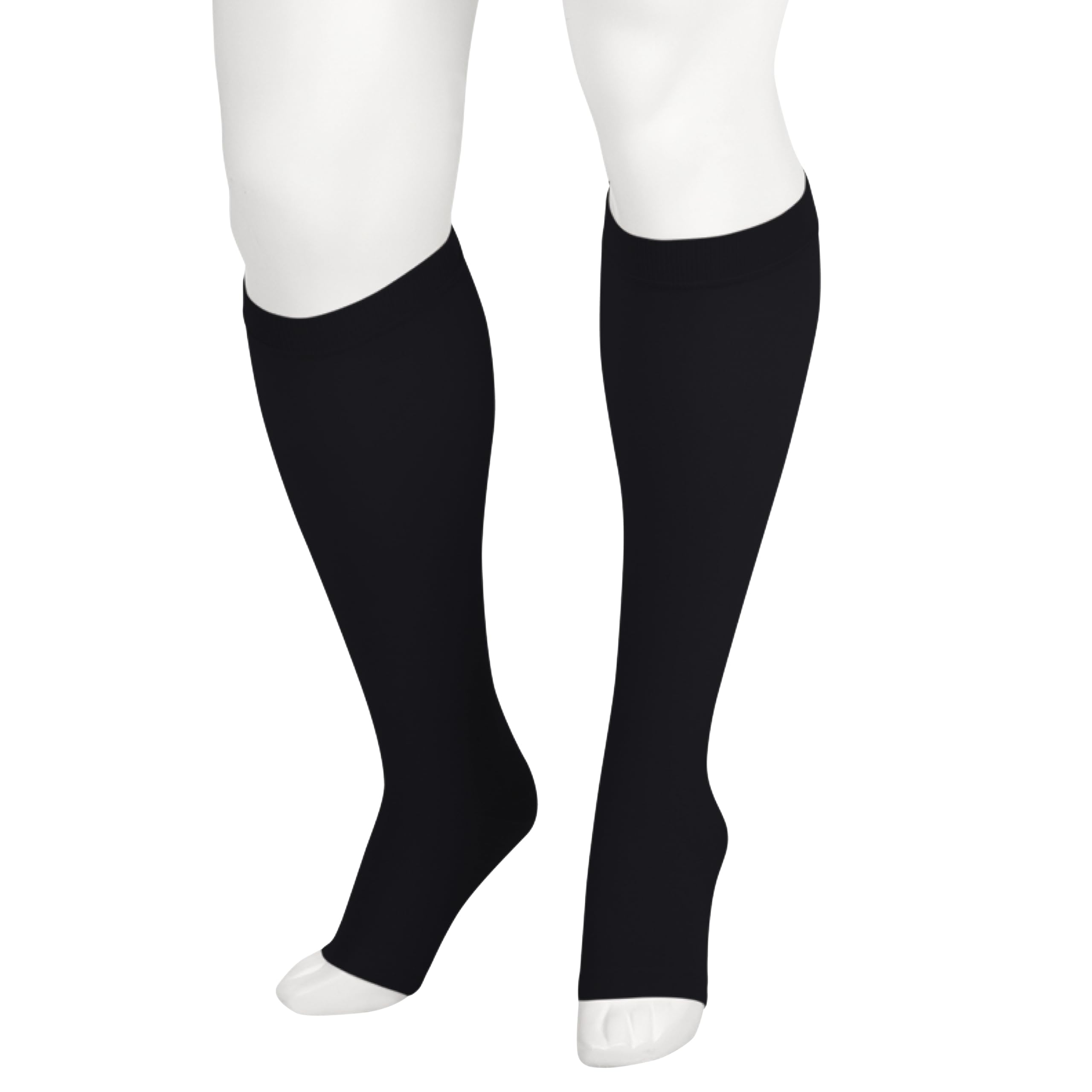 Juzo Soft 2001 Knee-High Compression Stocking 20-30 mmHg Open Toe, Petite