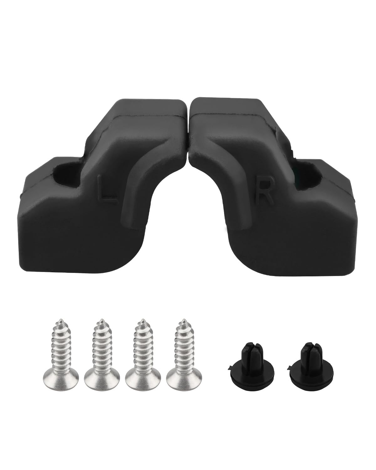 Vudajuley Tailgate Stop Bumper Cushion Rubber Bushing LH RH Fit for Ford F-150 5.5/6.5 Foot Box 2015-2023 Replace FL3Z-99439A00-A FL3Z-99439A00-B