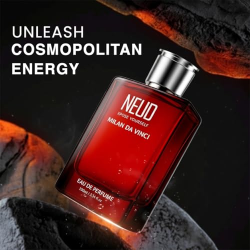 Image of NEUD 100ml Perfume Gift Set for Men, Milan Da Vinci Long Lasting EDP Luxury Perfume, Birthday Gift for Boyfriend, Husband, Father, Premium Luxury Fragrance Scent, Suitable for Every Occasion