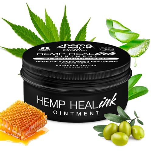 HEMP 4 HELP® Hanf Tattoo Creme vermeidet das...