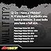 SuperATV Rear Windshield for Polaris Ranger Midsize 500 / 570 / Crew / ETX / EV (See Fitment) | 1/4