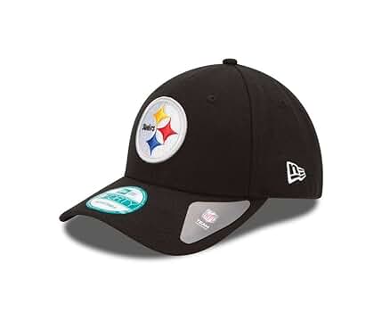 80-90s USA製 NFL ブラックレザーキャップ Steelers Men's Pittsburgh Steelers New Era Black 2025 Sideline