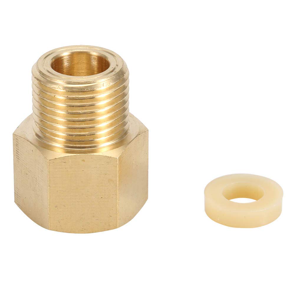 Adapter Butli CO2, Mosiężny Zbiornik Butli W21.8 CGA320 Adapter Adaptera Regulatora Złącze Adaptera Złącze Zbiornika Akcesoria Konwertera (Konwertuj W21.8 na CGA320)