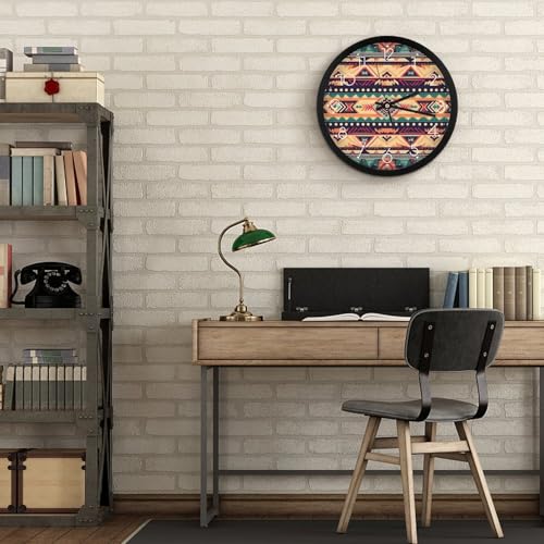 Horloge murale moderne pour cuisine et salon ambiance chaleureuse - 6