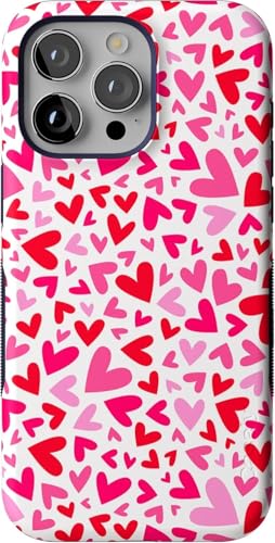 Casely iPhone 15 Pro Case | XOXO | Candy Hearts | Bold Protective Design | Compatible with MagSafe