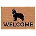 Coir Doormat Front Door Mat New Home Closing Housewarming Gift Welcome Cavalier King Charles Spaniel (30