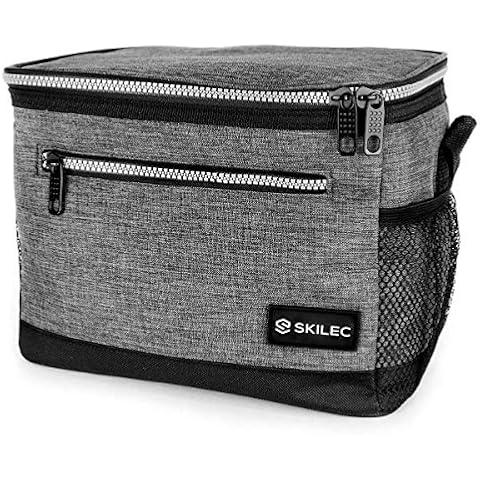 SKILEC Bolsa Termica Porta Alimentos con Aislamiento Termico Cover