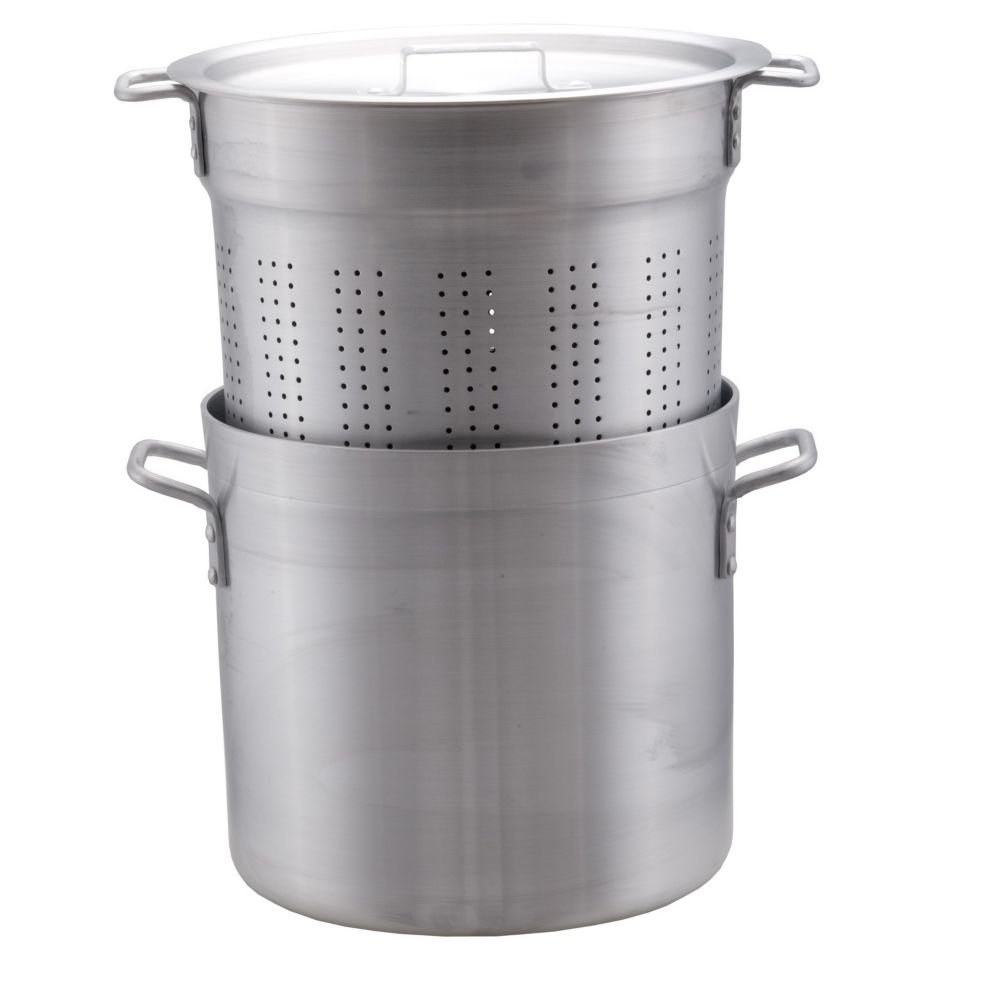 Aluminum 3-Piece 20 Qt Pasta Cooker by Libertyware – 20.0 quarts, Aluminum, Model PASTA-20