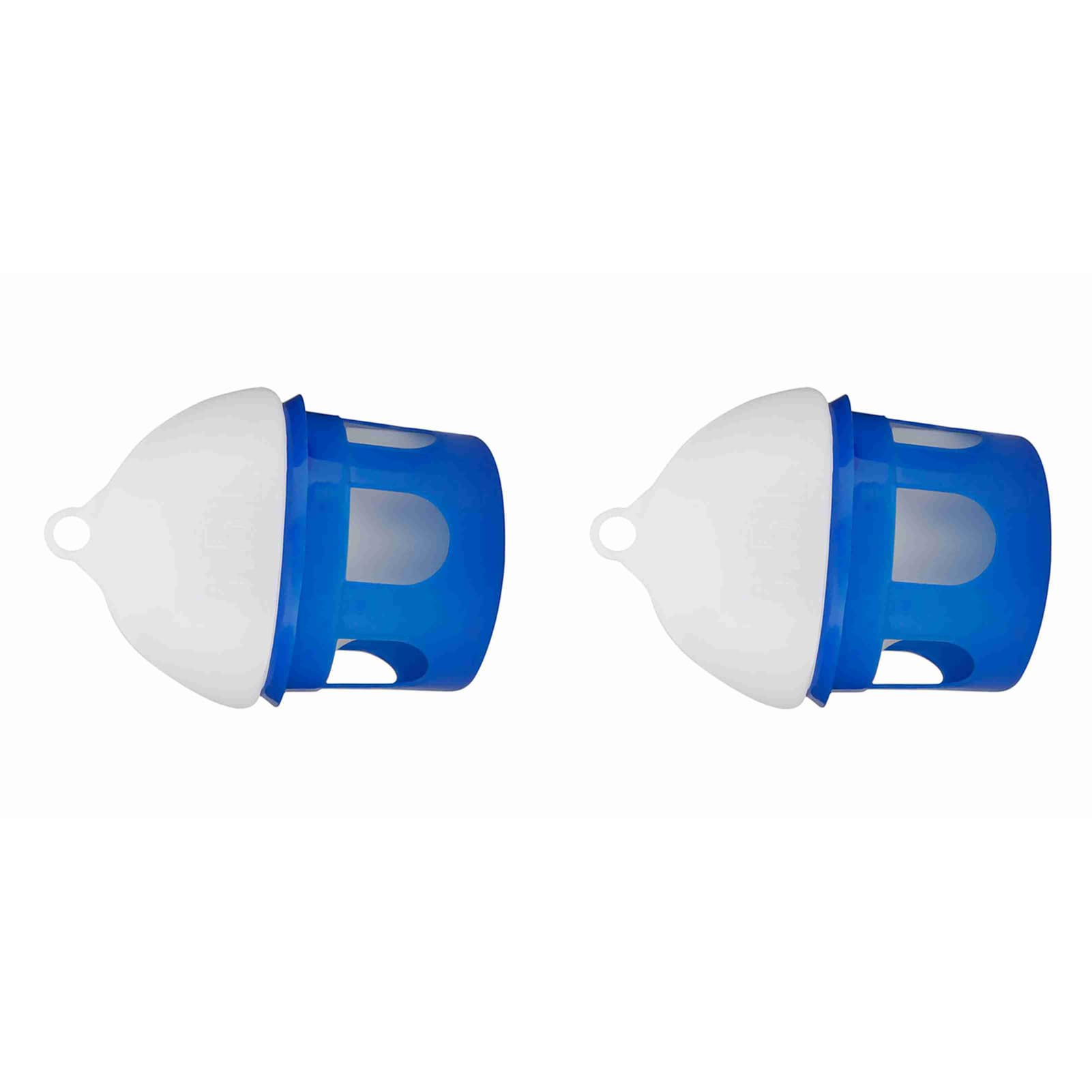 TOPINCN 2 Comederos Automáticos para Pájaros y Palomas, Dispensador de Agua de 6,5 L, Contenedor de Agua para Mascotas, Dispensador de Comederos Automáticos de Agua