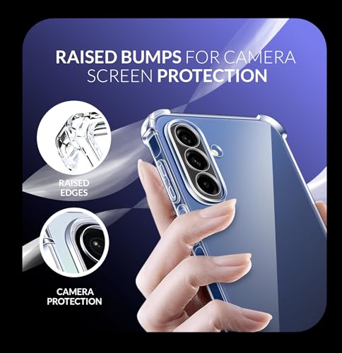 Image of ShieldTech Back Cover Case + Screen Protector for Samsung Galaxy A26 5G | Transparent Mobile Phone Back Case Cover for Samsung Galaxy A 26 | Samsung A26 5G TPU Transparent Back Cover Case