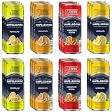 Sparkling Fruit Beverage 4 Flavor Variety Pack - 11.15 Fl Oz Cans (24 Pack)