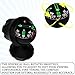 KUQUTIDY Car Compass Ball with Bottom Stick, Compass for Car Dashboard, Adjustible and Night Vision Car Digital Compass Dashboard for Find Direction, Car Dash Accessories for Boat Car Truck SUV